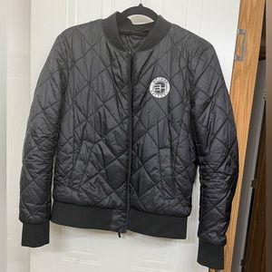 Jacket with Brinks Hattery Logo